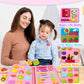 Exorany Busy Board Montessori Toys For 1 2 3 4 Year Old Girl Birthday Gifts, Busy Book Sensory Learning Toys For Toddlers 1-3 2-4, Toddler Girl Travel Educational Activities