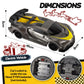 HYAKIDS Remote Control Car for Boys 4-7, Hobby RC Cars for Kids, Race Car Toys with Working Lights, Controller, Birthday Gifts f