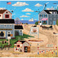 Buffalo Games 1000 Piece Jigsaw Puzzle - Charles Wysocki Nantucket Breeze - Large Multicolor - Perfect for Game Nights - Model 13321