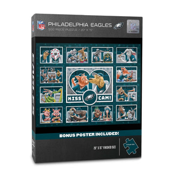 YouTheFan NFL Philadelphia Eagles Kiss Cam 500pc Puzzle