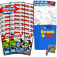 Marvel Avengers Mini Party Favors Set - Bundle with 24 Mini Grab n Go Play Packs with Coloring Pages, Stickers, More | Avengers 