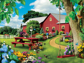 Masterpieces 750 Piece Jigsaw Puzzle For Adults And Family - Picnic Paradise - 18'X24'
