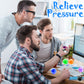 Stress Balls, Squishy Squeeze Balls Bulk, Small Sensory Balls, Adhd Stress Relief For Adults , Classroom Prizes, Party Favors, B