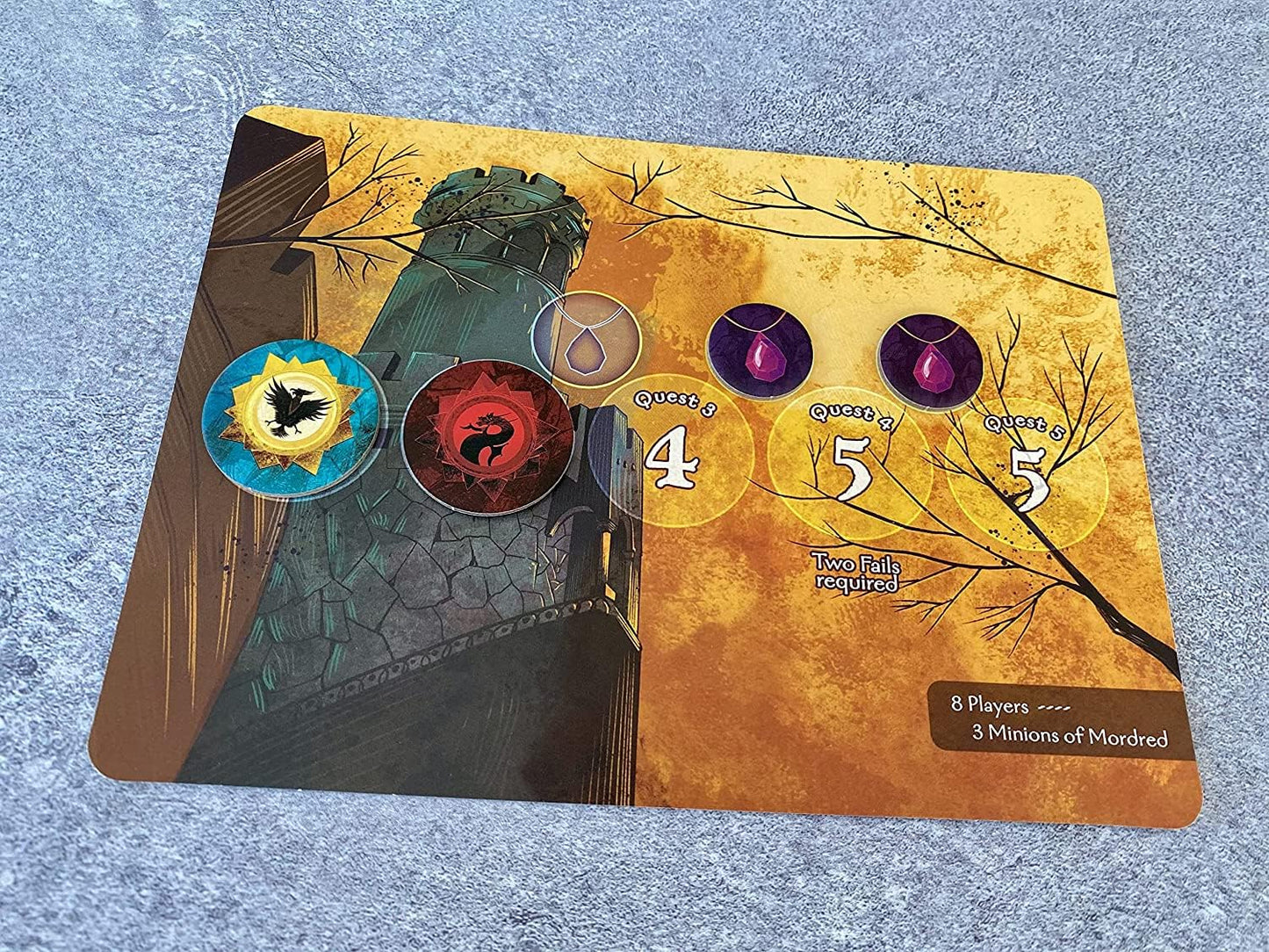 Indie Boards and Cards Quest - Multicolor Cardboard Game Model QUE1IBC