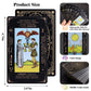 Tarot Cards With Guide Book & Linen Carry Bag, 78 Classic Original Tarot Cards Deck Fortune Telling Game With Meanings On Them F