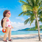 Msyo 18 Inch Doll Swim Accessories Set, Passionate Doll Beach Sunbathing Playset For American Doll Girls, Includes Doll Bikini Swimsuits, Heart-Shaped Sunglasses, Goggles, Sandals And Swimming Ring