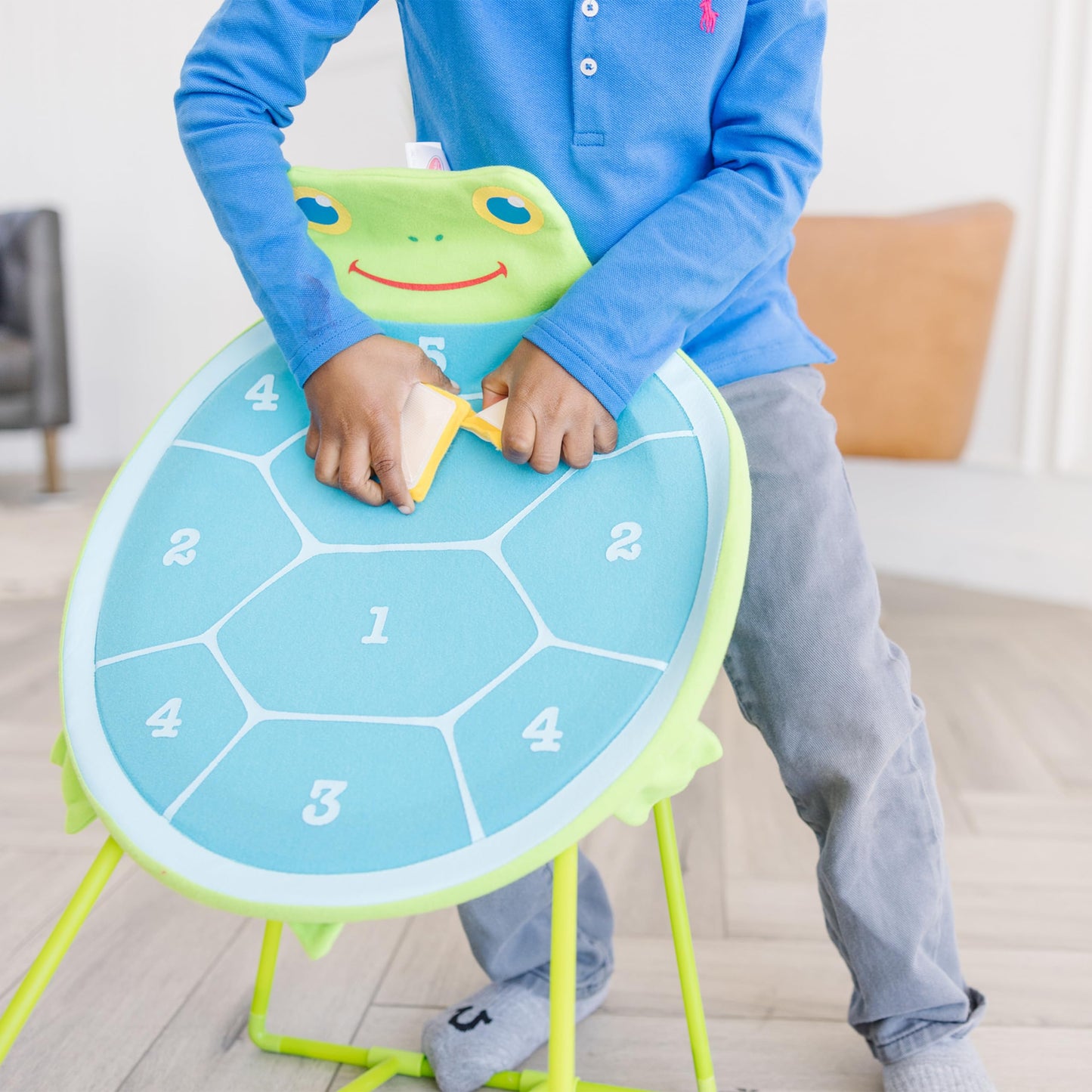 Melissa & Doug Dilly Dally Turtle Target Game, Multi Color, One Size, Model 96420, Plastic Material