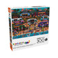 Buffalo Games Pun Fuzzles Hawaiian Food Truck Festival 300-Piece Jigsaw Puzzle - Large Multicolor - Challenging Fun for Game Nights