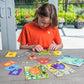 Open The Joy Magnetic Emotions Playset - Medium Green, Paper, Model MONSTIN, Ages 4+ - Explore & Express Feelings with Magnetic Characters