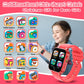 Kids Smart Watch Gift For Girls Age 4-12, 26 Games Hd Touch Screen Kids Watches With Video Camera Music Player Pedometer 12/24 Hr Educational Toys Birthday Gifts For Girls Ages 6 7 8 9 10