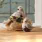 Pavilion Gift Company 41043 Simple Spirits Family Bird Figurine, 4-Inch,Beige