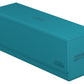 Ultimate Guard Arkhive 400+, Deck Case for 400 Double-Sleeved TCG Cards, Petrol, Compatible with Boulders, Magnetic Closure & Mi