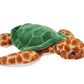 WILD REPUBLIC EcoKins Sea Turtle Plush Toy, 12" Eco-Friendly Stuffed Animal, Handcrafted from 16 Recycled Bottles, Model 24737