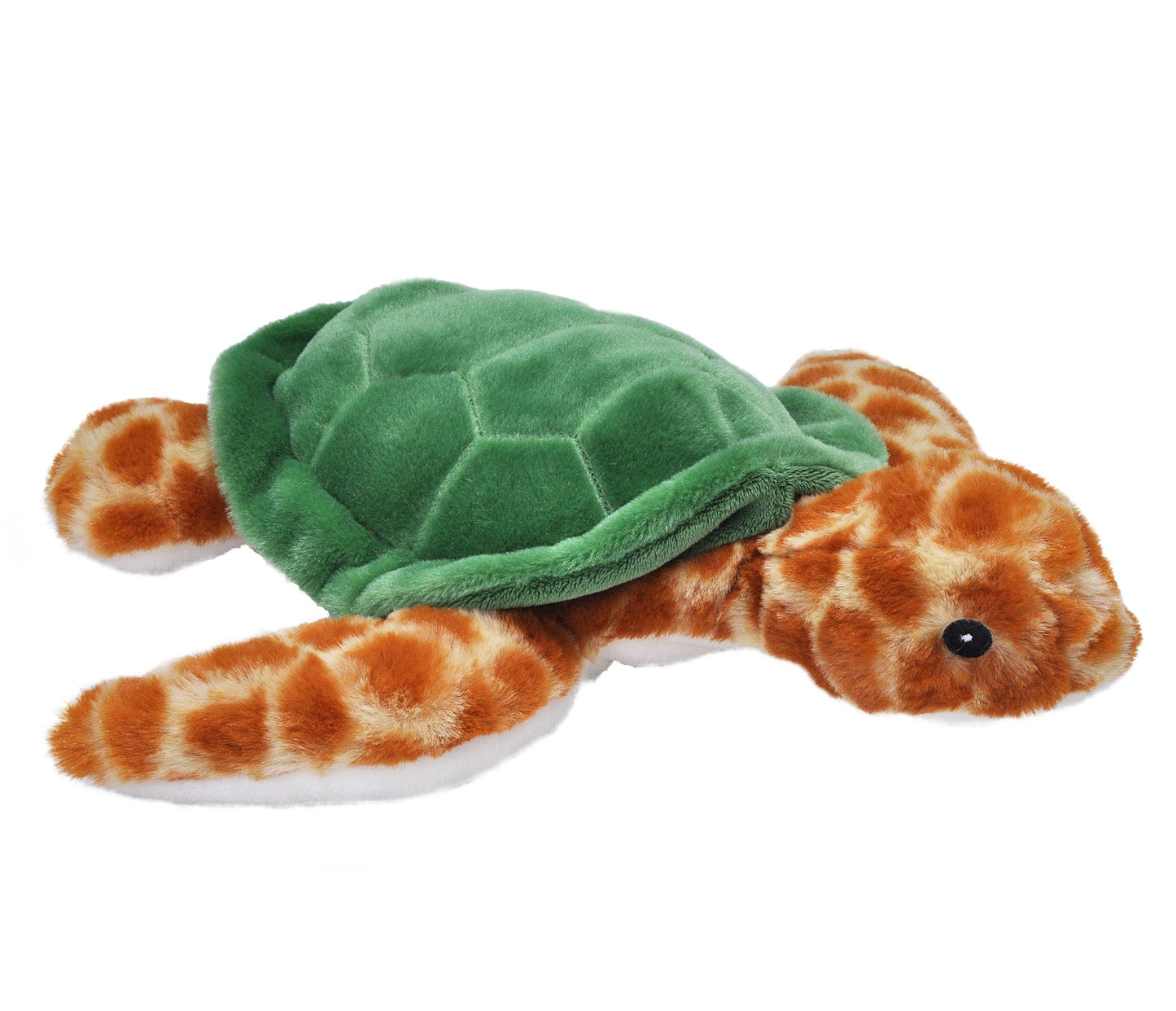 WILD REPUBLIC EcoKins Sea Turtle Plush Toy, 12" Eco-Friendly Stuffed Animal, Handcrafted from 16 Recycled Bottles, Model 24737