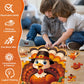 Thangskgiving Gifts for Kids with 45pcs Turkey Floor Puzzles Jumbo Jigsaw Puzzles Fall Gifts for Boy Girls