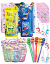 TERA13 (30 Pcs) Kanya Pujan Return Gift for Kids  Best Stationery Combo Set for Birthday Return Gift, Funny Pen, Pouch Stickers