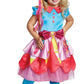 Disguise Sunny Deluxe Toddler Child Costume, Multi Color, Large/(4-6X)