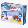 BathBlocks BathBlocks Floating Coast Guard Set - Small - Red & White - Model 22087 - Ethylene Vinyl Acetate Material