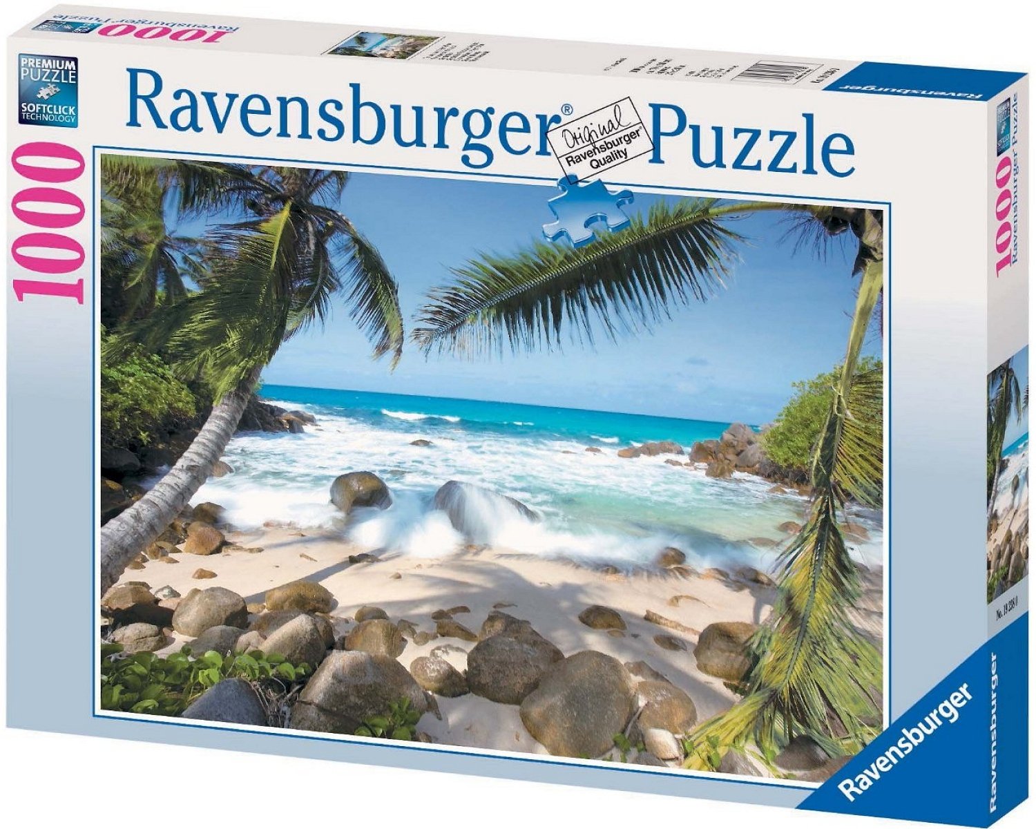 Ravensburger Seaside Beauty 1000 Piece Jigsaw Puzzle for mature-themeds - Every Piece is Unique  Softclick Technology Means Pieces Fit Together Perfectly