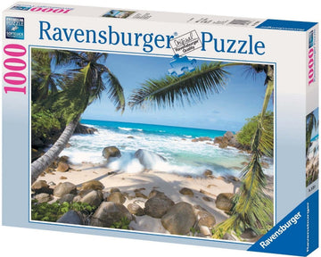 Ravensburger Seaside Beauty 1000 Piece Jigsaw Puzzle for mature-themeds - Every Piece is Unique  Softclick Technology Means Pieces Fit Together Perfectly