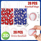 Aoriher 194 Pcs Baseball Party Favor Set Sport Party Gift Bulk Baseball Goodie Bag Filler Mini Ball Toy Silicone Bracelet Tattoo