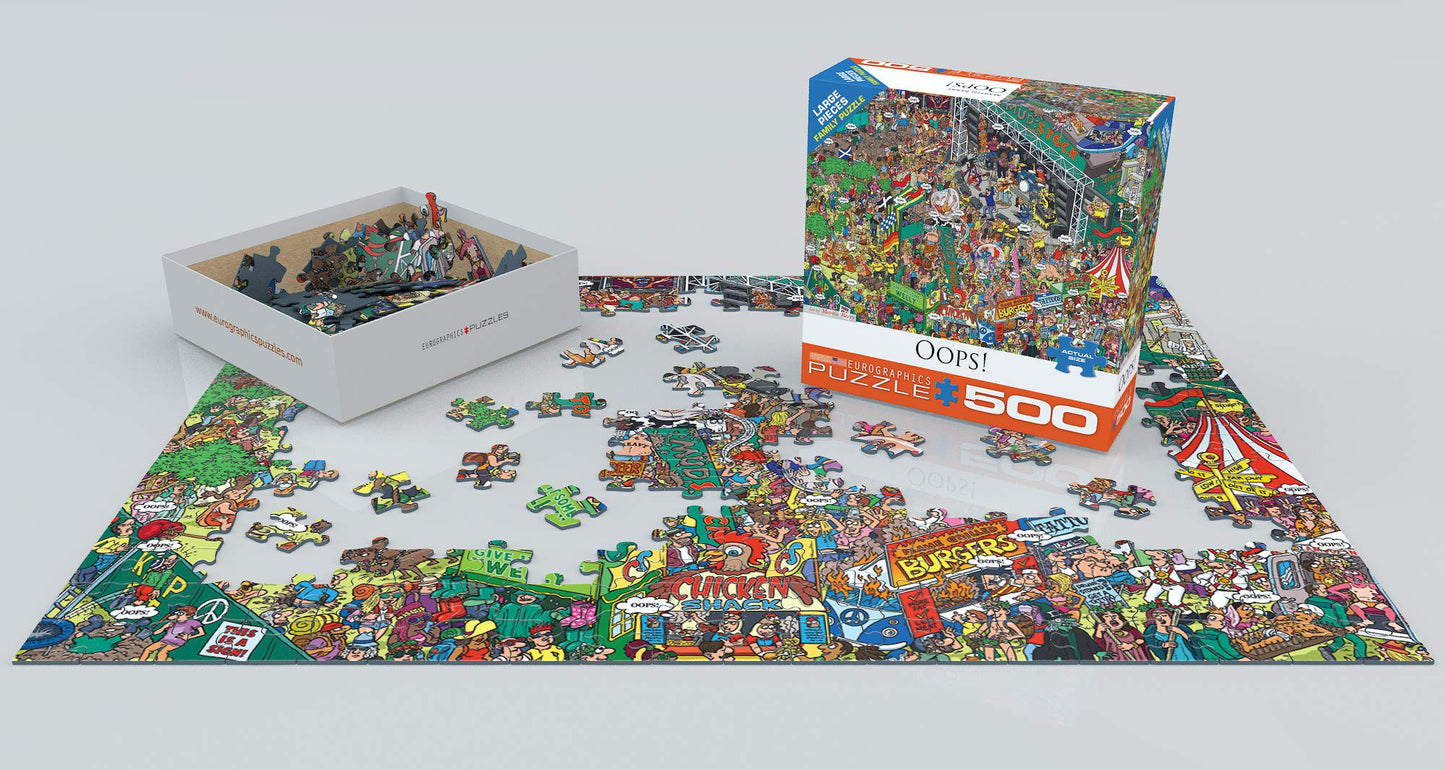 Oops! Family Puzzle 500Pc