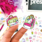 412 School Stickers - Girl Power Collection, Rainbows, Unicorns, Cheerleading, School Events, Teams, Sports, Clubs, Class Subjects & More