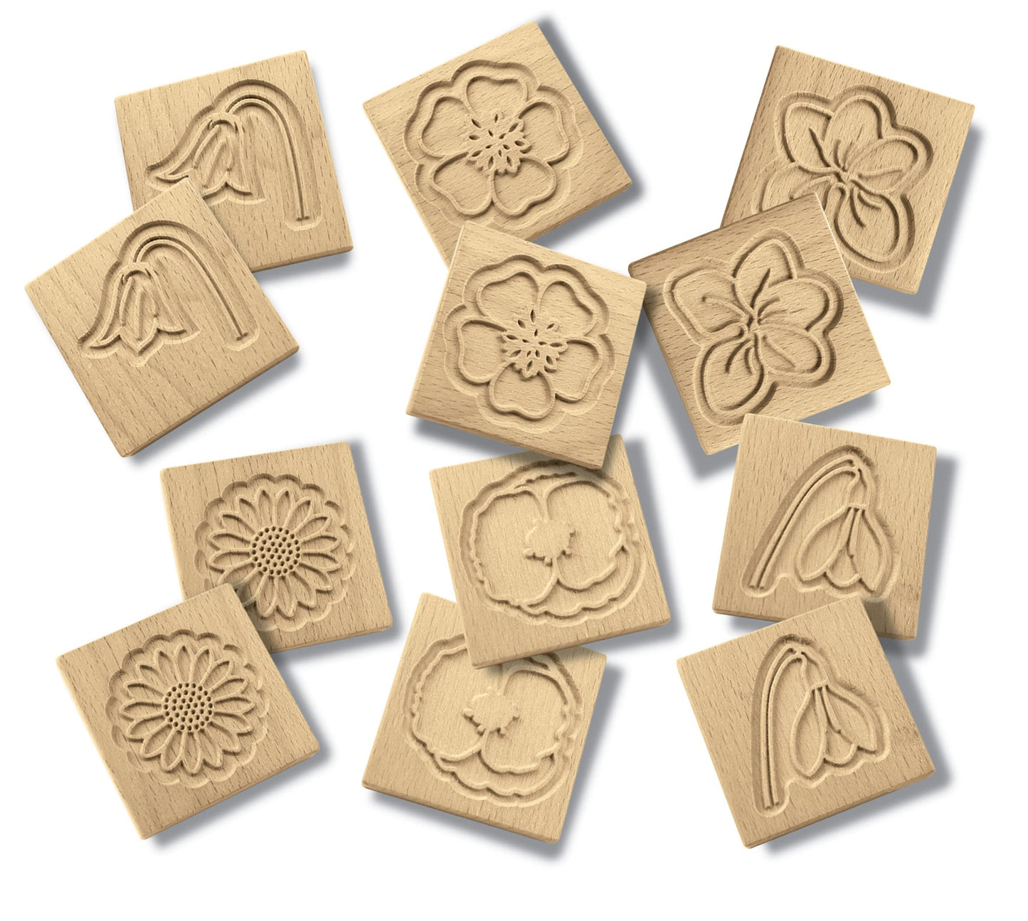 Match Me Sensory Flower Tiles
