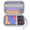 Casmilee Case Compatible With Giiker Super Slide Brain Games, Brain Teaser Puzzles Organizer Storage Bag, Flow Slider Puzzle Game Holder (Purple)