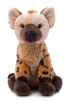 The Petting Zoo Hyena Plush Toy - 12 Inch Recycled Fabric Stuffed Animal for Kids, Model 420315