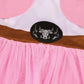 Gomukot Direct Cowgirl Costume For Girls Halloween Western Rodeo Dress Up Outfit Role Play Party For Kids 3-10 Years (3-4 Years)