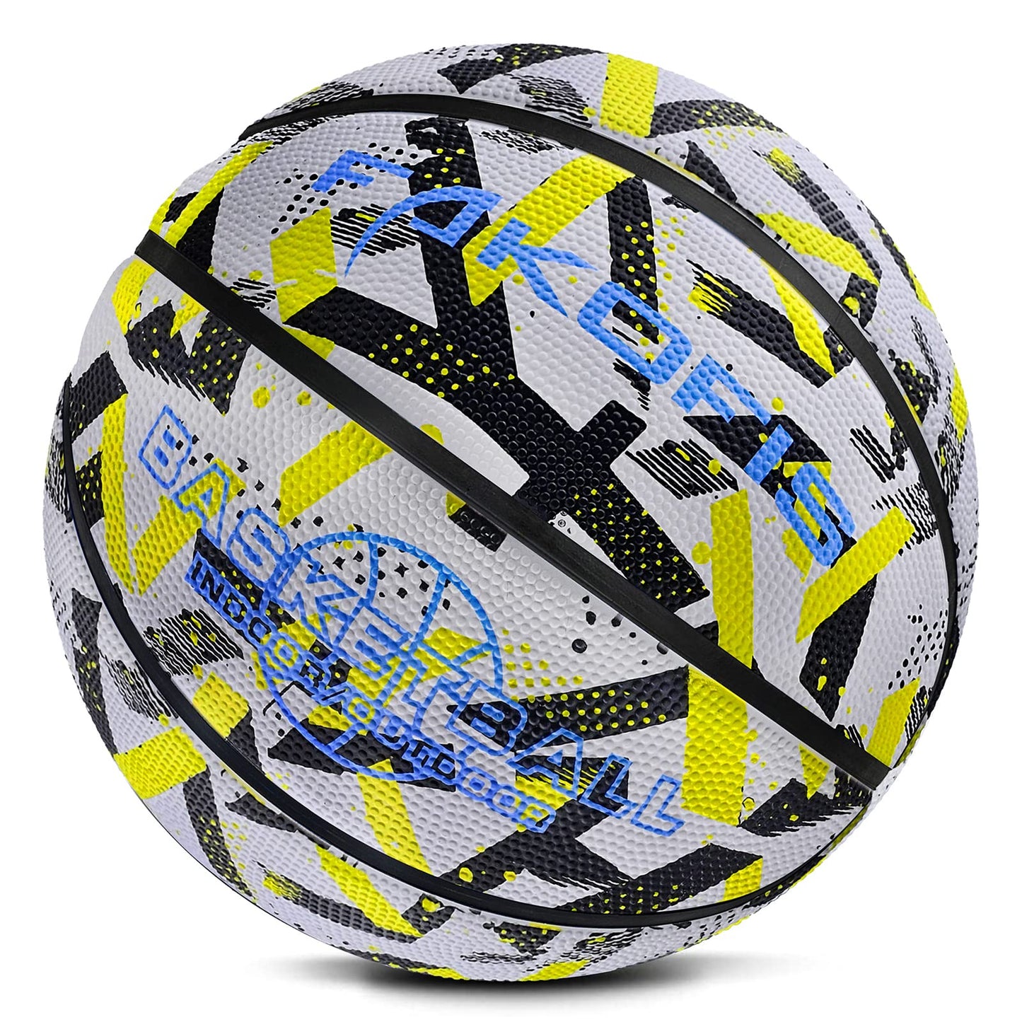 Kids Basketball Size 3(22'),Youth Basketballs Size 5(27.5')For Play Games Indoor Backyard Outdoor Park Beach & Pool, Beginner Training Basketball