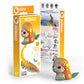 Eugy Mermaid 3D Puzzle, 25 Piece Eco-Friendly Educational Toy Puzzles For Boys, Girls & Kids Ages 6+