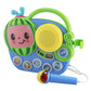 Ekids Cocomelon Toy Singalong Boombox With Microphone For Toddlers And Young Children, Built-In Music And Flashing Lights, For Fans Of Cocomelon Toys And Gifts
