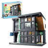 Tycole City Coffee Shop Building Block Set,Coffee House Architecture Toy With Lights, Creative Cafe House Compatible Bricks Kits