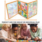 Quokka Magnetic Puzzles For Kids Ages 4-6 - 36 Pieces Sudoku Toddler Puzzles Ages 2-4 - Travel Puzzle For Kids Ages 3-5 - Animal Jungle Sea Toddler Travel Toys - Car Airplane Road Trip Games
