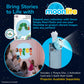 Moonlite Storybook Reels For Flashlight Projector, Kids Toddler | The Very Hungry Caterpillar | Single Reel Pack Story For 12 Months And Up