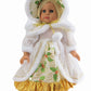 American Fashion World Christmas Caroler Dress for 18-Inch Dolls | enhanced Quality & Trendy Design | Dolls Clothes | Outfit Fashions for Dolls for Popular Brands