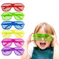 PREXTEX Mega Pack 50 Pairs of Kids Plastic Shutter Shades Glasses Shades Sunglasses Eyewear Party Favors and Party Props Assorte