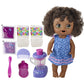 Baby Alive Magical Mixer Baby Doll Berry Shake With Blender Accessories, Drinks, Wets, Eats, Black Hair Toy For Kids Ages 3 And Up