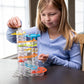 Fat Brain Toys Trestle Tracks Builder Marble Run Set, 73-Piece Modular Marble Track, Stem Toys For Kids, Fun Science Kits For Girl And Boy Ages 8-13+