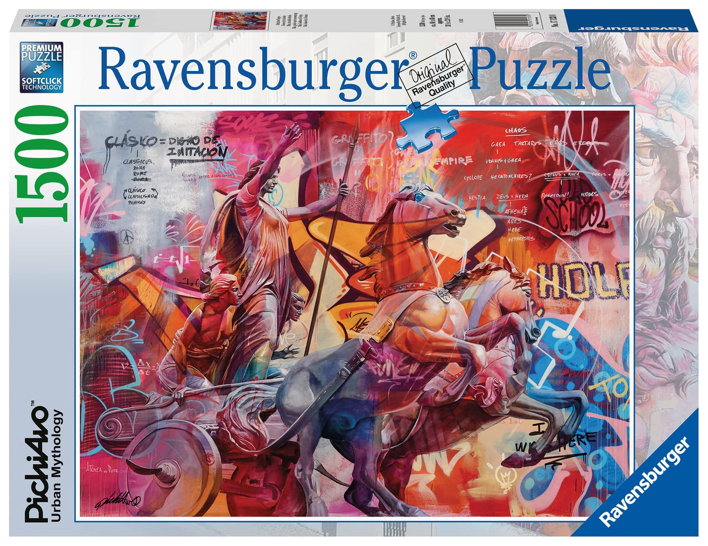 Ravensburger Nike, Goddess Of Victory 1500 Piece Jigsaw Puzzle For Adults - 17133 - Every Piece Is Unique, Softclick Technology Means Pieces Fit Together Perfectly