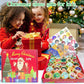 25 Pack Christmas Slime Party Favors For Kids, Galaxy Slime Bulk Diy Stress Relief Putty Toy With A Beautiful Card And Fun Slime