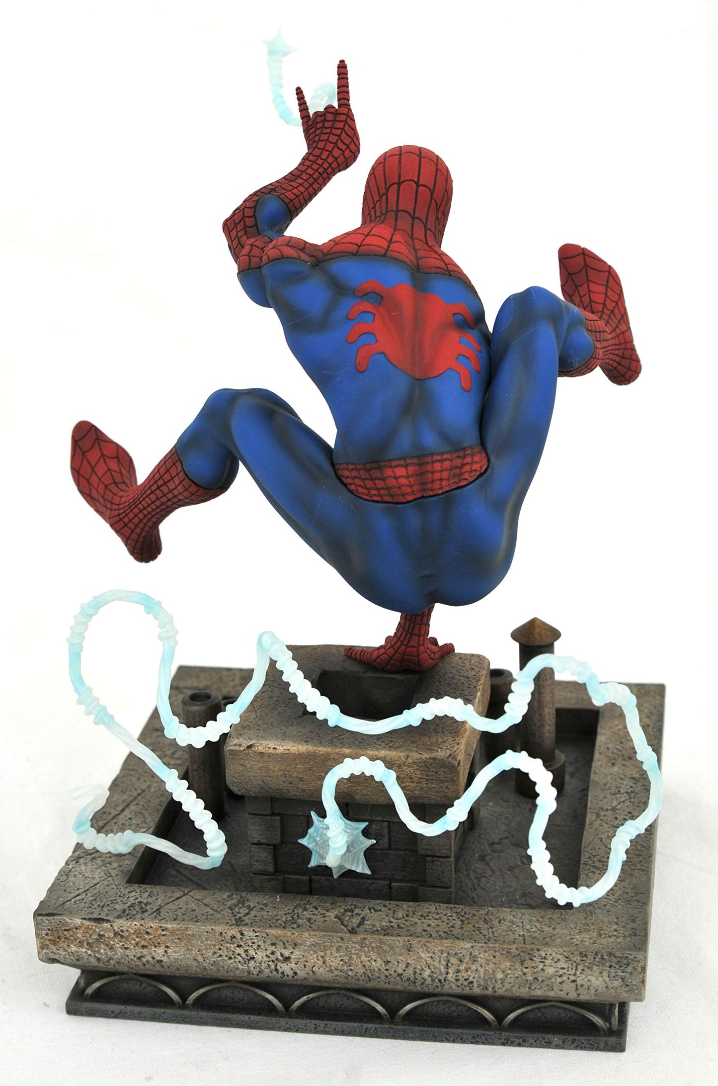 Diamond Select Toys Marvel Gallery: Spider-Man ('90S Version) Pvc Figure, Multicolor, 8 Inches