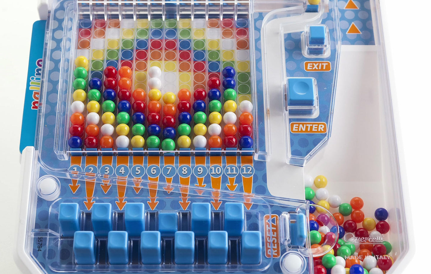 Quercetti Pallino Colored Ball Mosaic Game