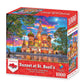 Springbok 1000 Piece Jigsaw Puzzle - Sunset at Basil's Cathedral, Multicolor, Engineered Wood, Model 70-11032