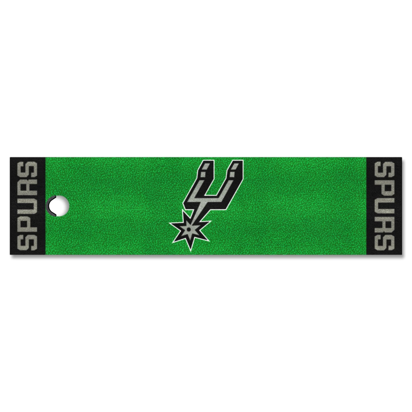 FANMATS NBA San Antonio Spurs Nylon Face Putting Green Mat , 18x72