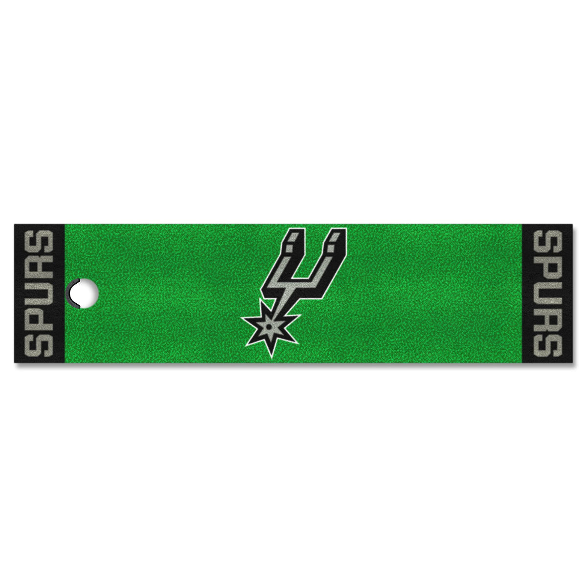 FANMATS NBA San Antonio Spurs Nylon Face Putting Green Mat , 18x72