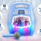 Frozen 2 Bluetooth Portable Mp3 Karaoke Machine Player With Light Show Store Hours Of Music With Built In Memory Sing Along Using The Real Working Microphone Usb Port To Expand Your Content