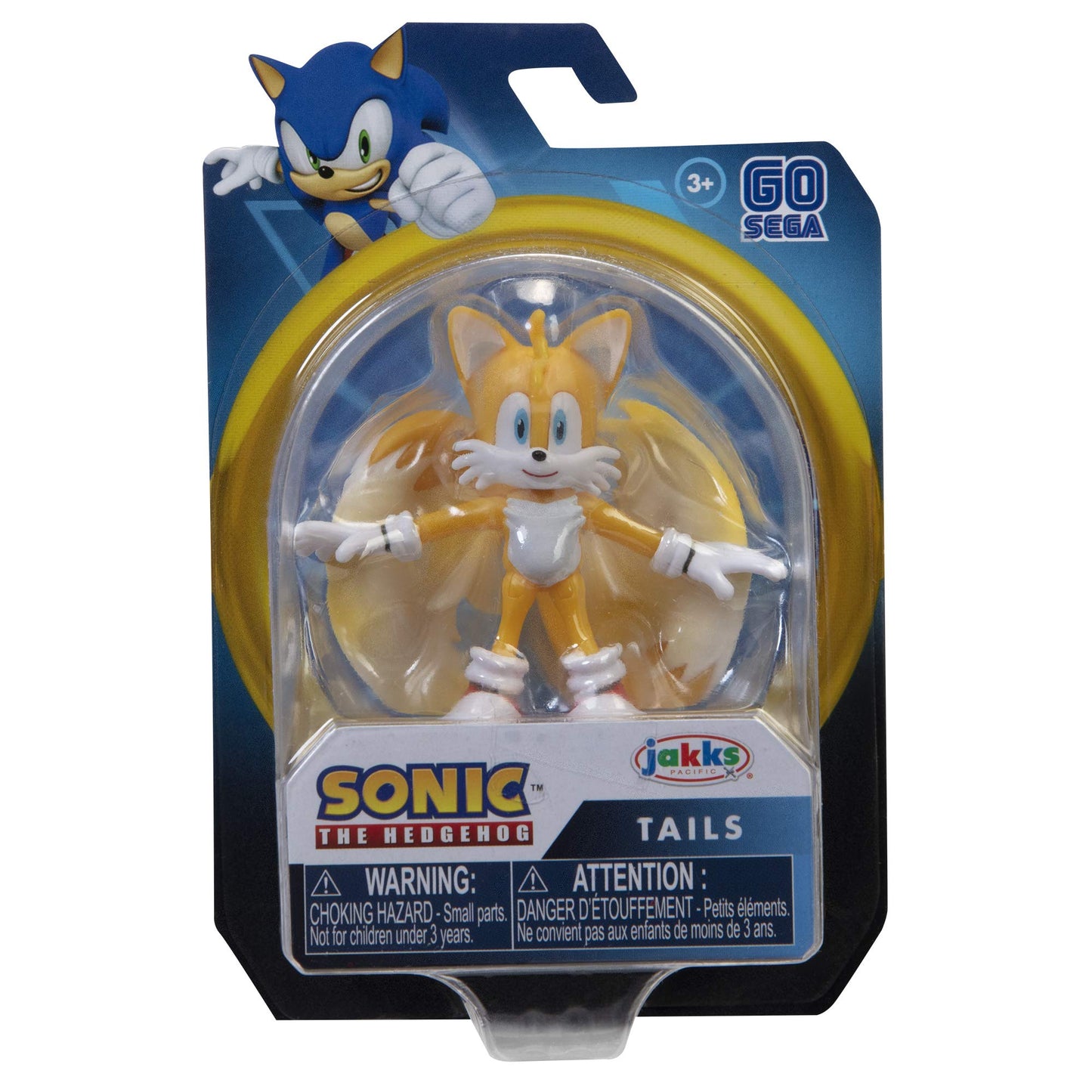 Dlmzy Sonic The Hedgehog 2020 Wave 3 Tails 2.5-Inch Mini Figure [Modern Version]